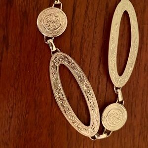 Vintage Montana Silversmiths Western Chain Belt